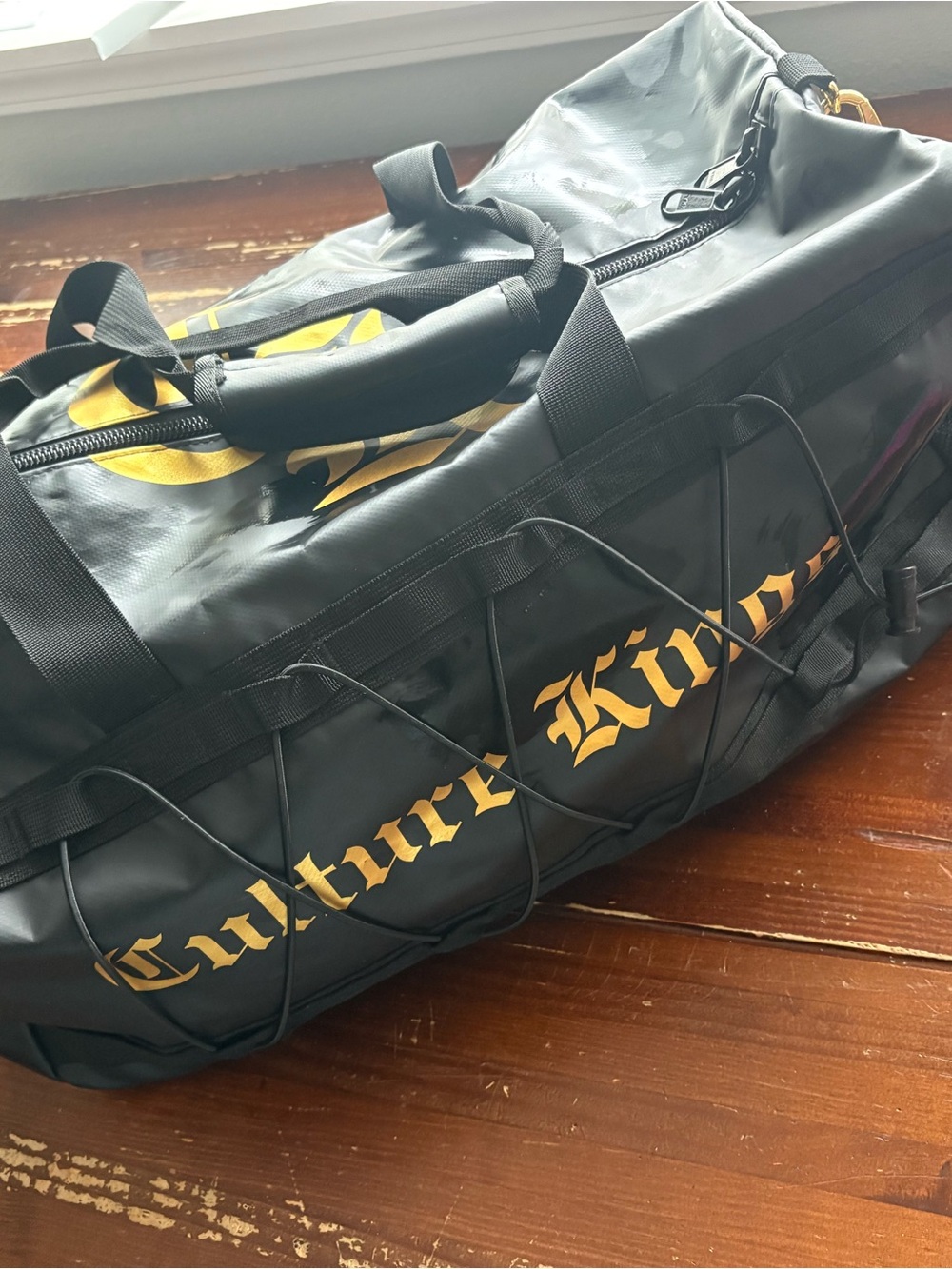 Cultrue Kings Black & Gold Duffel Bag